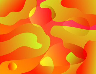 abstract background with color fluid shapes vector image