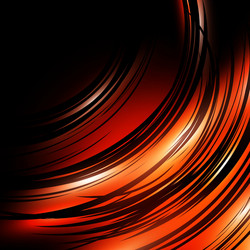 Dynamic Red Abstract Lines vector image