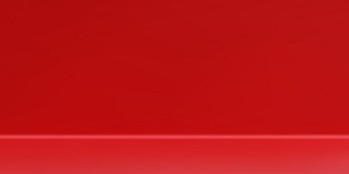 red empty room with copy space for display vector image