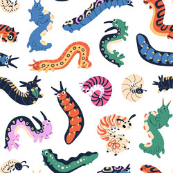 repeatable pattern of different colourful vector image