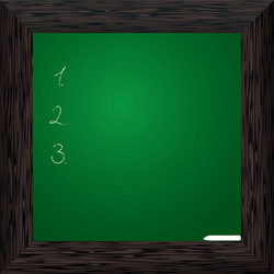 Wood bord green dark vector