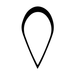 map pointer image vector image