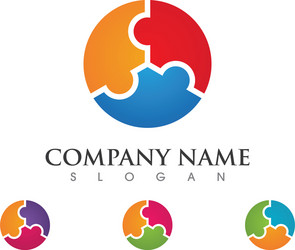 community network and social icon design template vector image