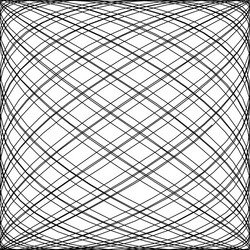 geometric curved intersecting lines abstract grid vector image