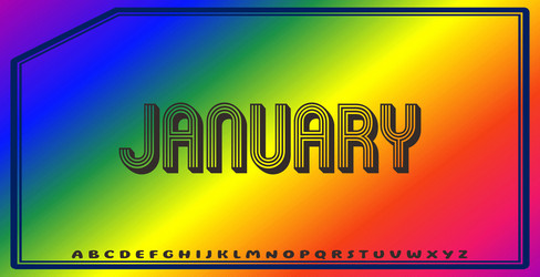 text effects with editable colors and abstract vector image