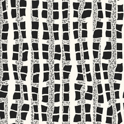 monochrome glitch effect textured checked pattern vector image