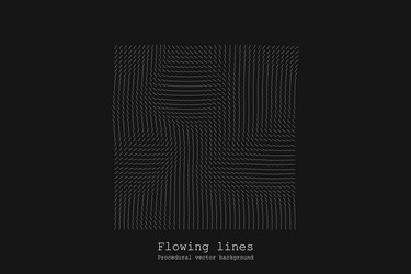abstract line matrix pattern noise flow dynamic vector image