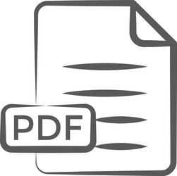 Pdf file Royalty Free Vector Image - VectorStock