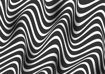 abstract background with wavy lines design vector image