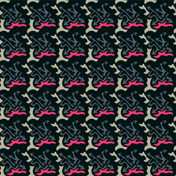 Colored abstract seamless pattern in graffiti vector