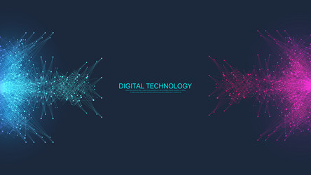 Scientific quantum computer Royalty Free Vector Image