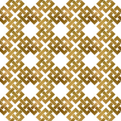 Abstract repeatable pattern background golden vector