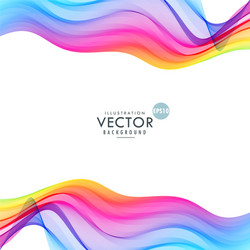 Dynamic Wave Gradient Background vector image