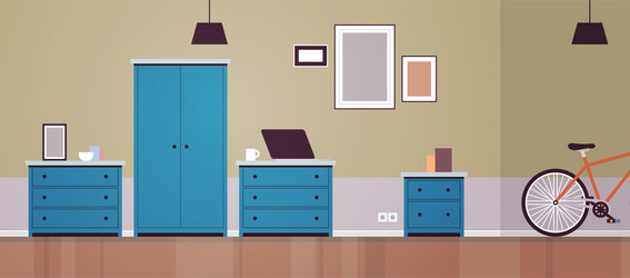 room interior empty no people vector