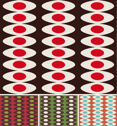 circles pattern vector image