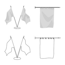 design texture and presentation icon vector image