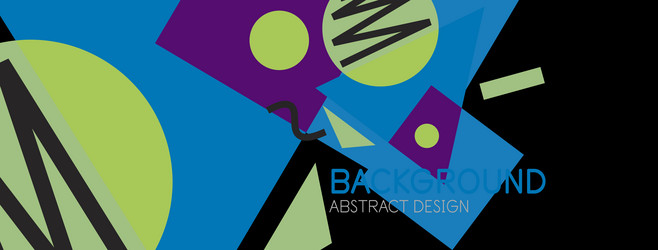 abstract background blocks lines triangles vector image