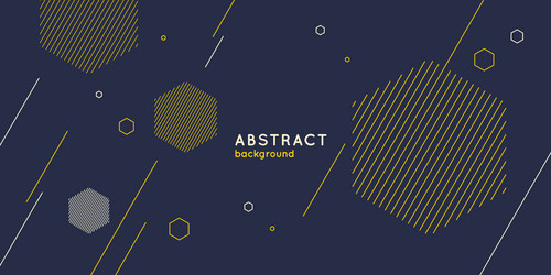 Abstract background with dynamic shapes vector