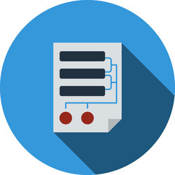 code map icon vector image
