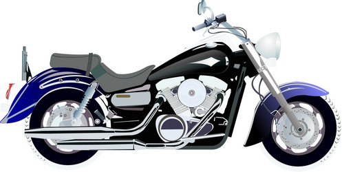 motorcycle Vector Image