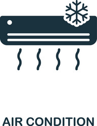 air condition icon premium style design from vector image