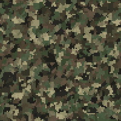 digital camouflage seamless pattern military vector