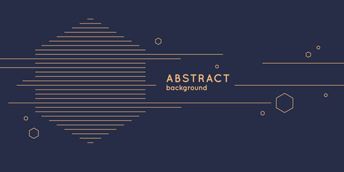 Abstract background with dynamic shapes vector