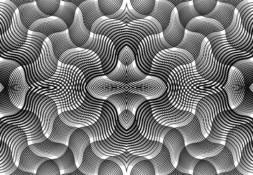 repeatable and tileable grid mesh zig-zag vector image