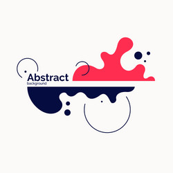 abstract background with dynamic linear waves vector image