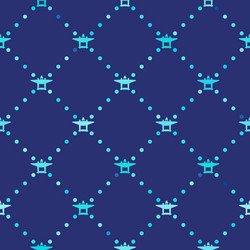 seamless background with different airplanes vector image