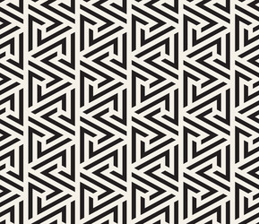 Modern Triangle Pattern vector image