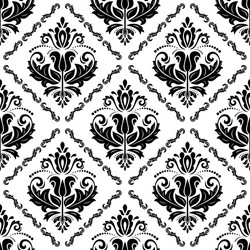 orient seamless pattern abstract background vector image