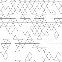 Intersecting Triangle Pattern vector image