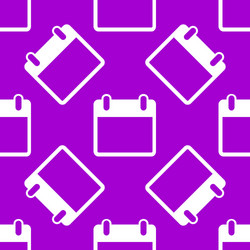 calendar web icon flat design seamless pattern vector image