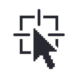 Pointer Cursor Icon vector image