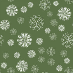 mandala seamless pattern on a colored background vector image