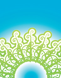 vines nature abstract vector image
