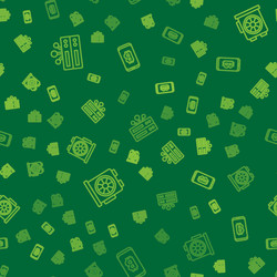 set line server video graphic card and mining vector image
