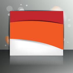 background with abstract blank for text vector image