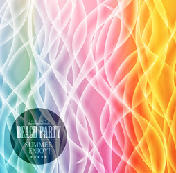 abstract rainbow web background triangles vector image