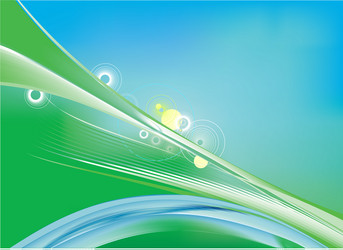Abstract Spring Gradient Background vector image