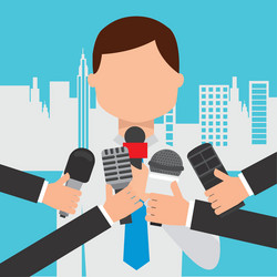 Interview concept vector