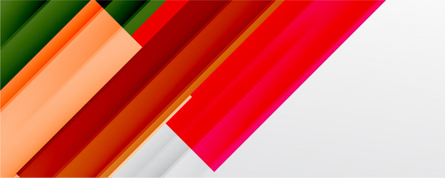 geometric abstract backgrounds with shadow lines vector image
