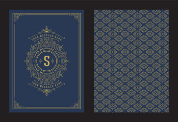 Ornate Victorian Swirls & Frames Vector Image