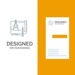 blueprint architecture construction vector image