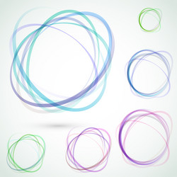 Dynamic Circle Pattern vector image