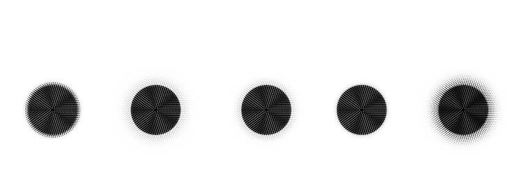 grainy dot pattern with gradient and noise vector image