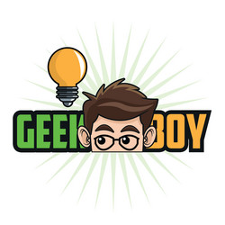 Tech Nerd Icon Set vector image