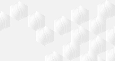 abstract hexagon with wavy curve pattern texture vector image