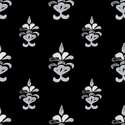 Damask seamless pattern vector